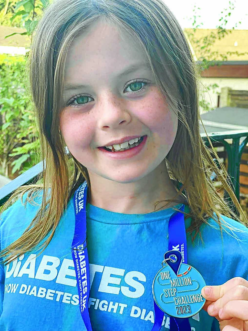 Lottie leads the way in million step challenge