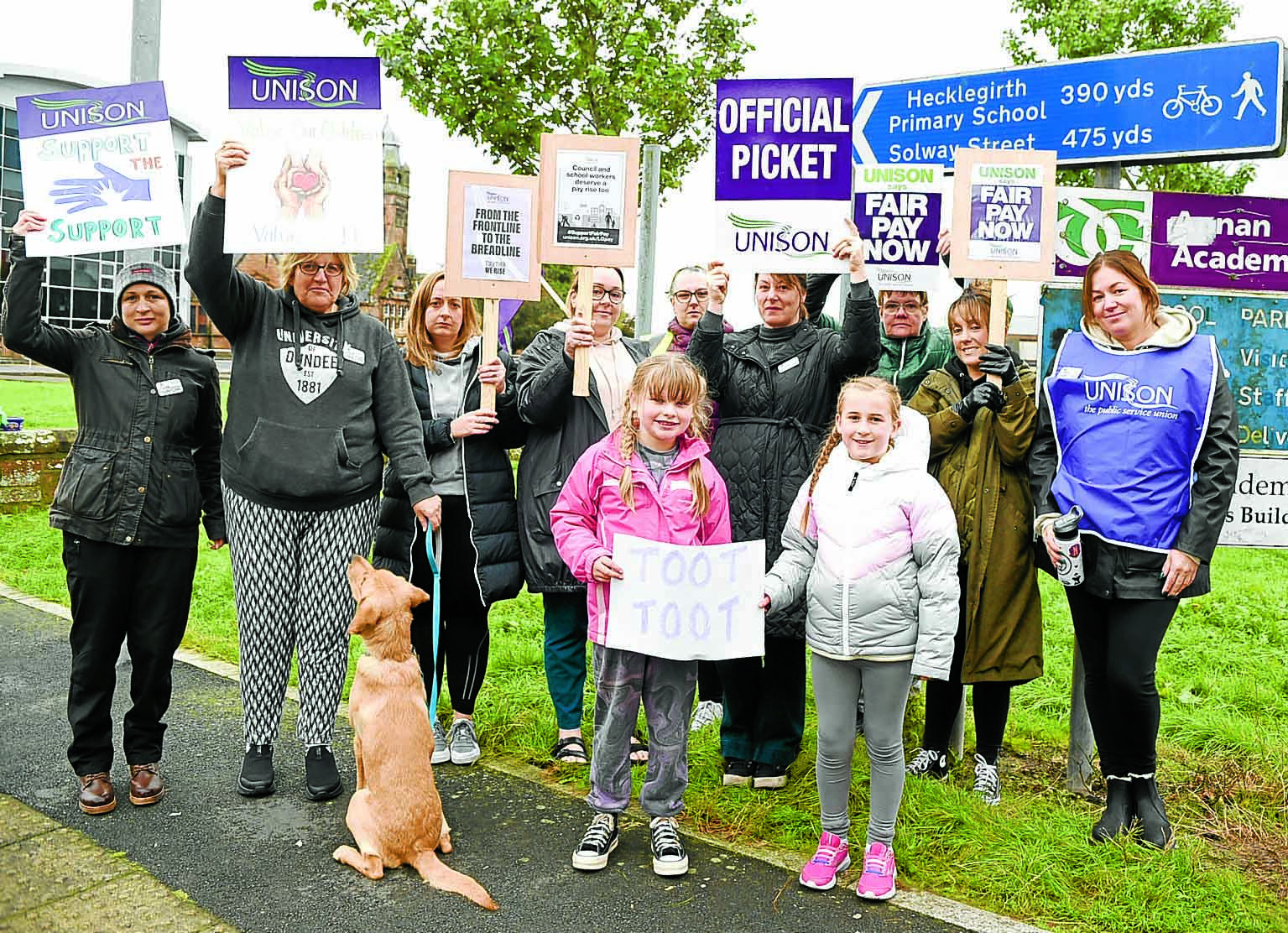 Warning of further school strikes