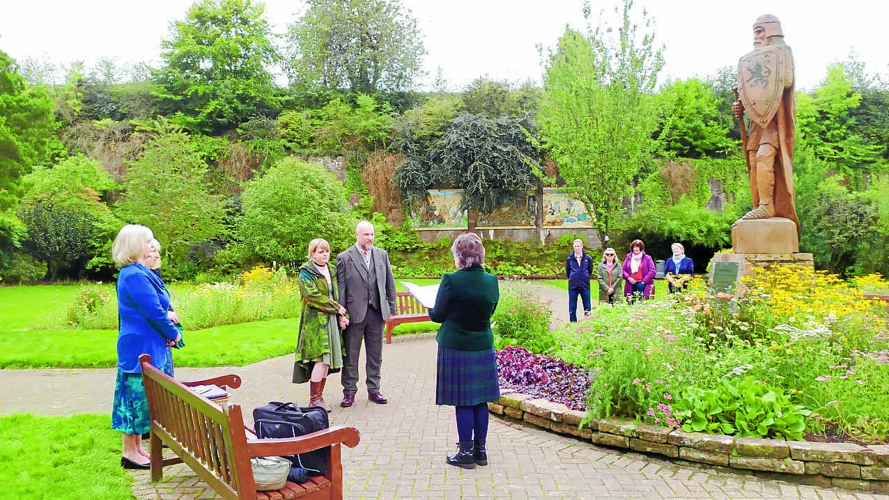 Park hosts first ever wedding