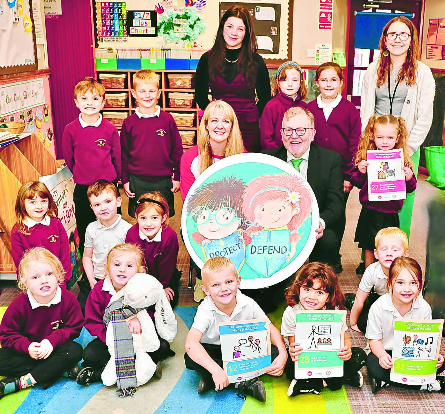Children’s Commissioner visits village school