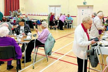 Gretna celebrates soup and pud success