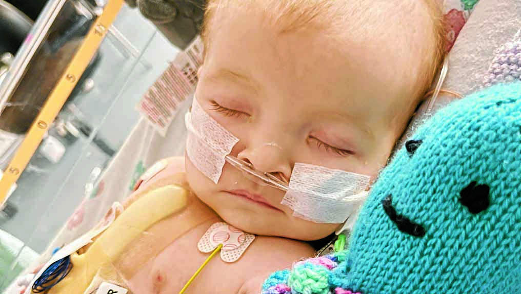 Mum warns others of baby breathing symptoms