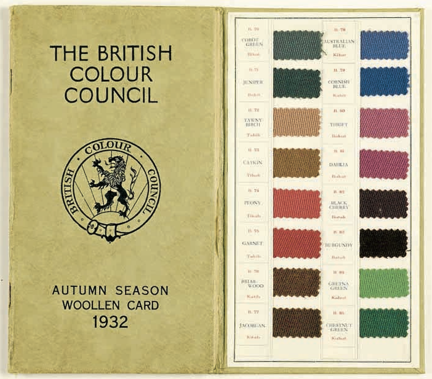 Colour chart