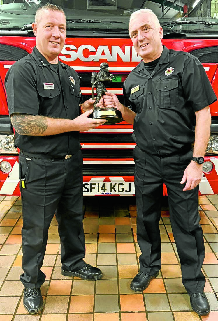 Farewell and thanks to long standing firefighter