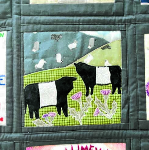 Belties are ‘beacon of comfort’ on memorial quilt