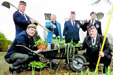 Royal honour for Veterans’ Garden