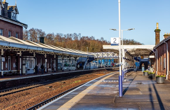 Station bridge will be removed this weekend