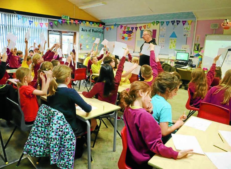 Big DoG takes authors on schools tour