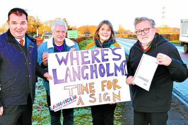 Langholm signs concerns raised with Minister