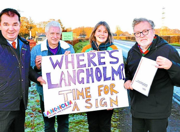 Langholm signs concerns raised with Minister