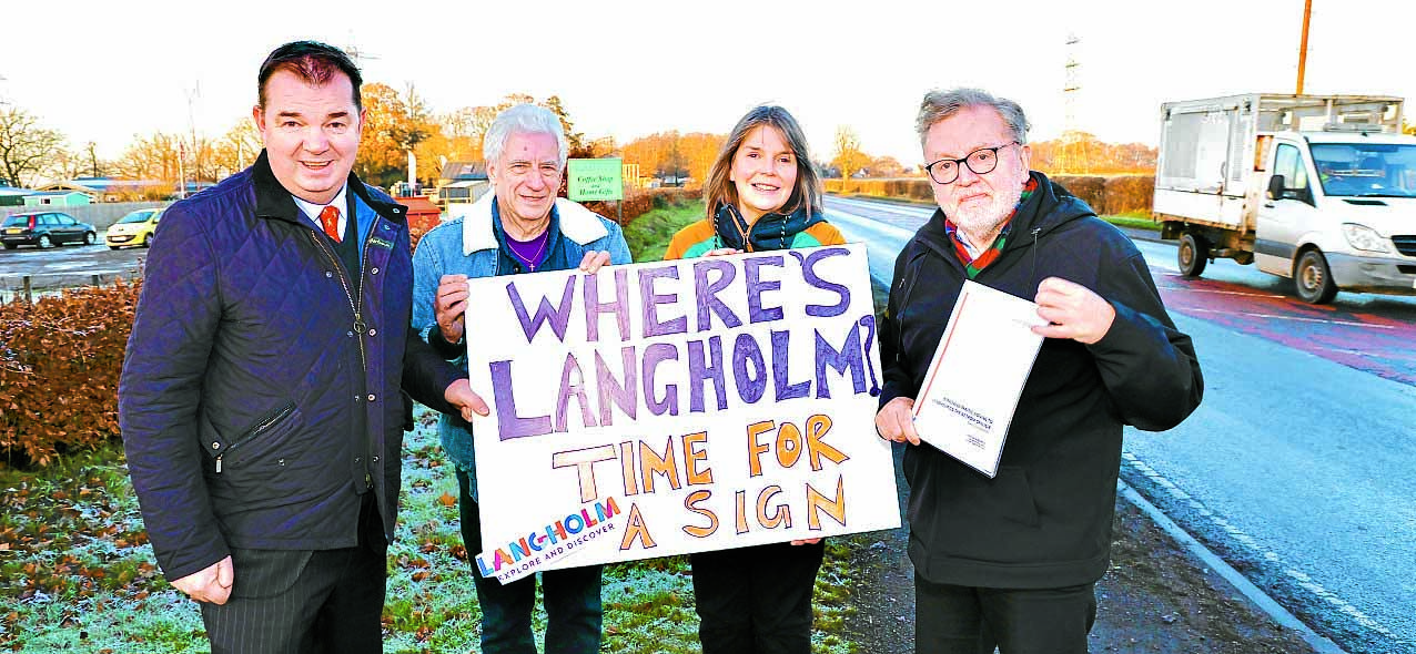 Langholm signs concerns raised with Minister