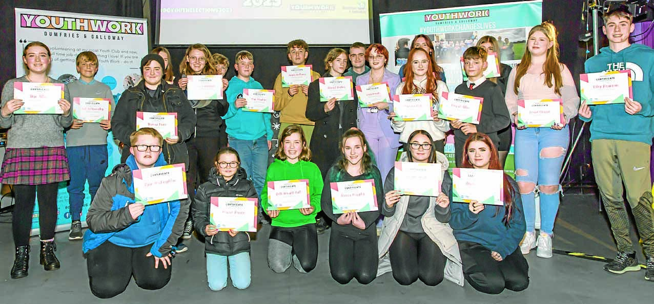 Chosen candidates take a bow