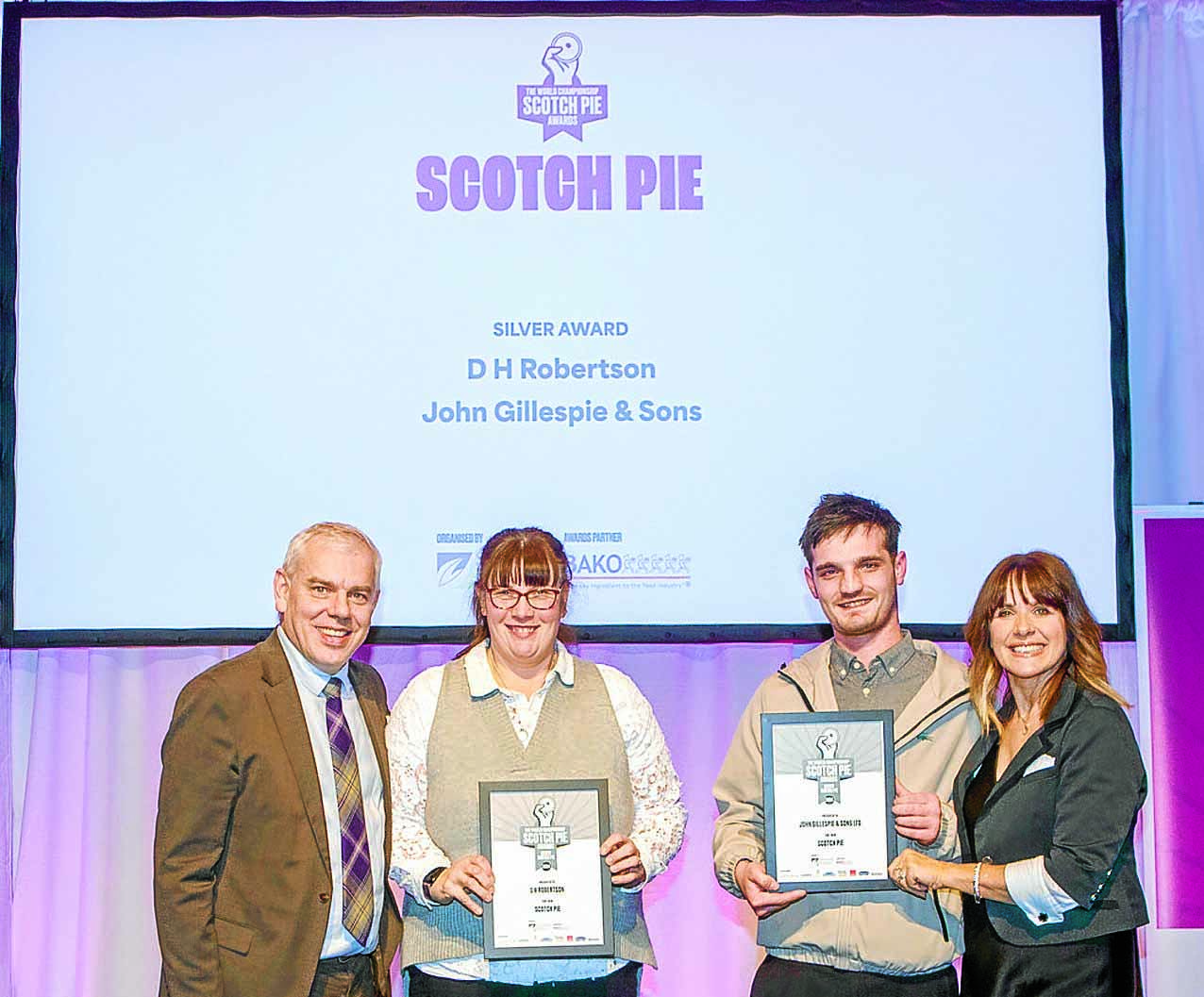 Scotch pies scoop silver award
