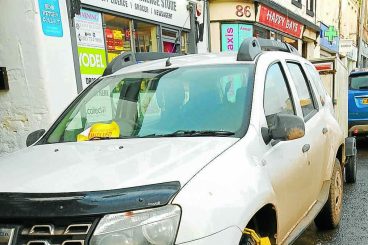 Clamped! Agency swoops in on untaxed cars in town