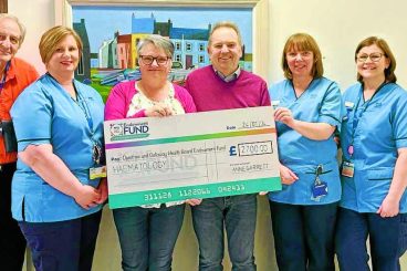 Moffat family raise thousands for hospitals