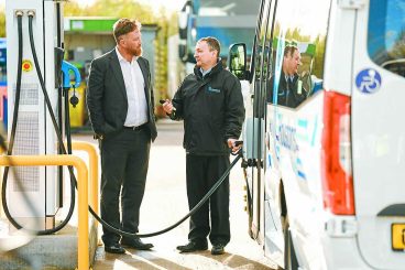 Bus firm clocks up thousands of green miles