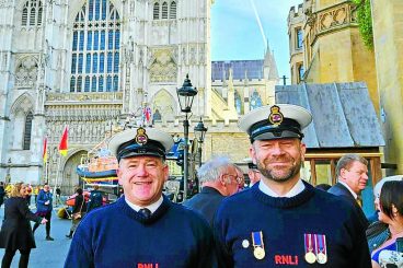 Rescuers attend lifeboat celebrations