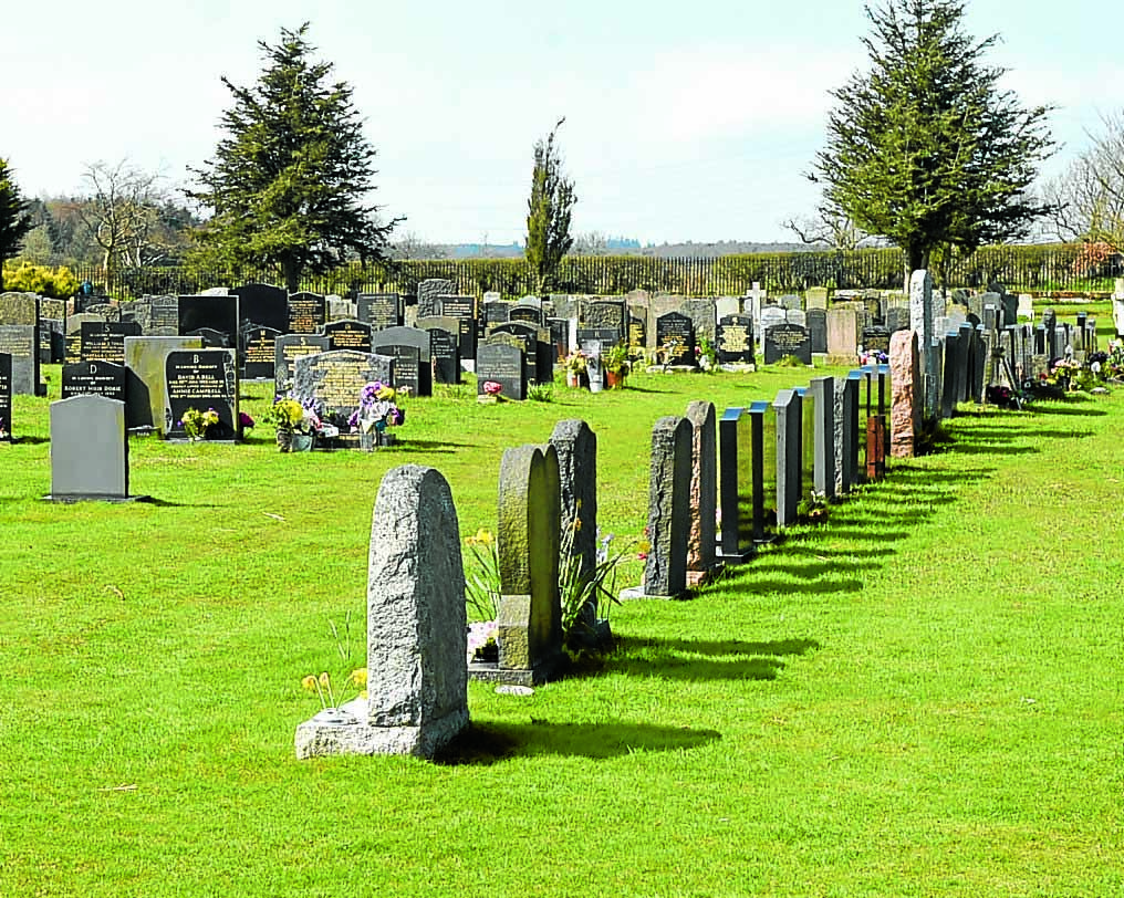 Sinking graves concern at Annan cemetery