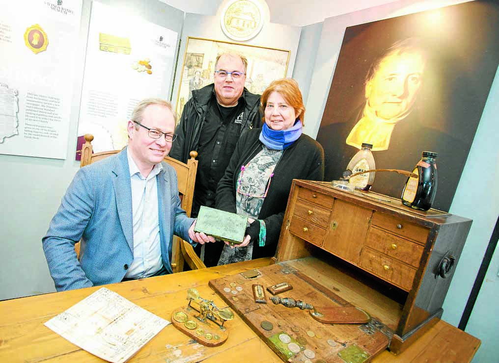 Historic Ruthwell banking museum re-opens