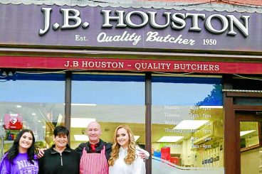 Popular butcher hangs up his apron