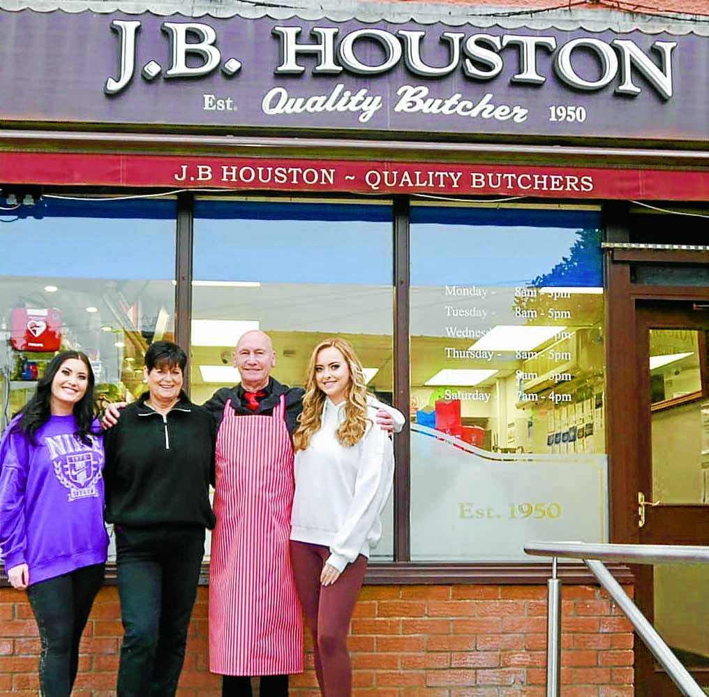 Popular butcher hangs up his apron