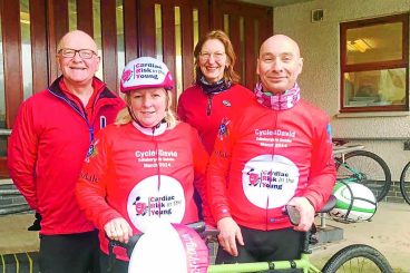 David’s cyclists reveal £25k challenge total