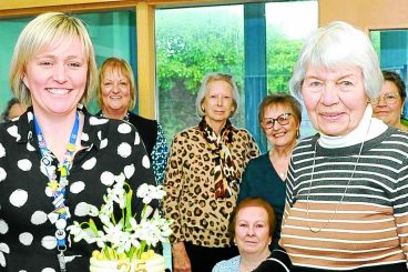 Birthday celebrations for drop-in centre