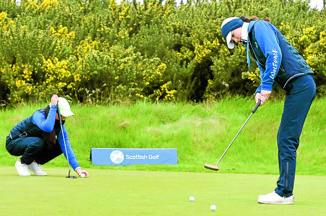 Solway links test for golfing girls