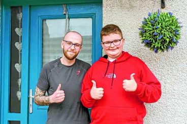 Sanquhar dad’s marathon thank you