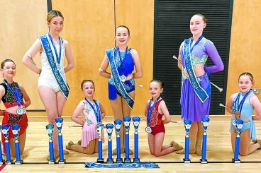 Twirlers triumph at Scottish contest