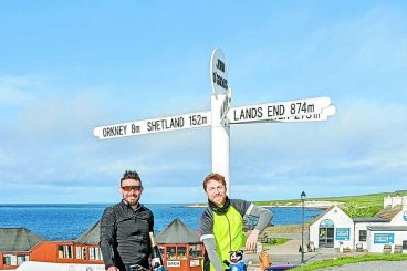 Dan and Gav complete epic cycle challenge