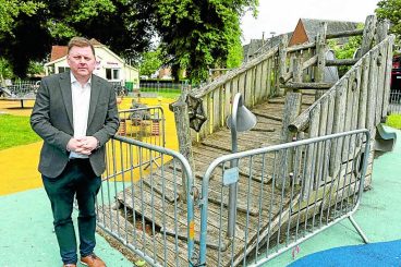 Park ‘neglect’ angers MSP