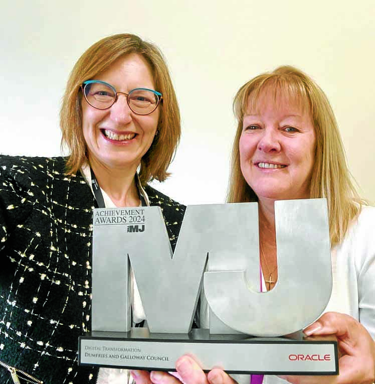 Council team scoops national digital award