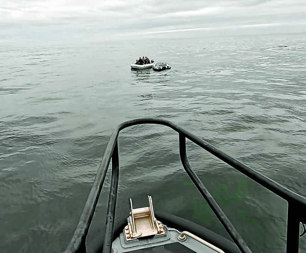 Lifeboat crews issue sea warnings