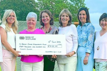 A swing for Breast Cancer Care