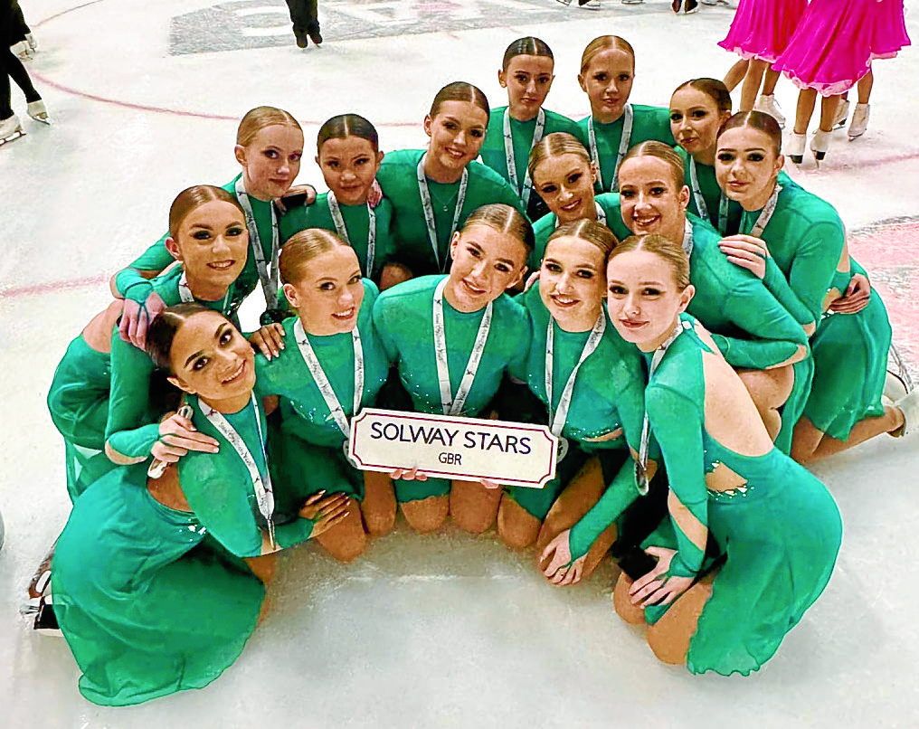 Double medal for Solway skaters