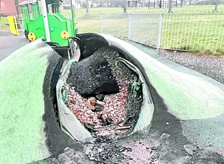 Park fire branded ‘arson attack’