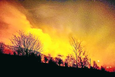 Galloway wildfires