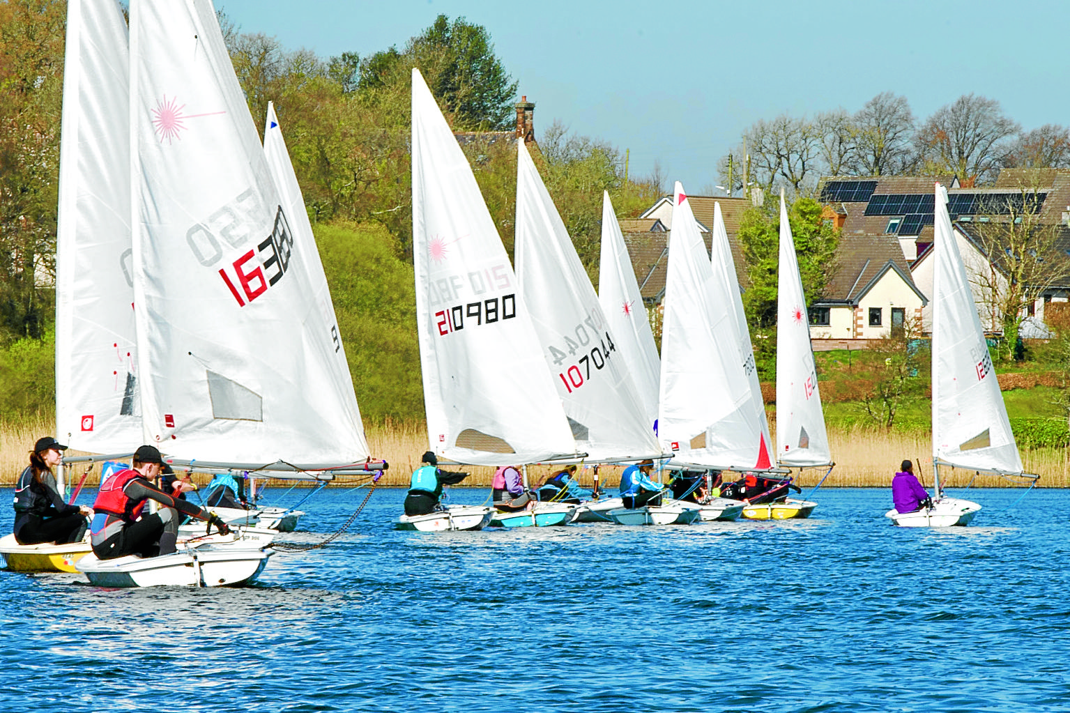 Club welcomed top sail coach for training day