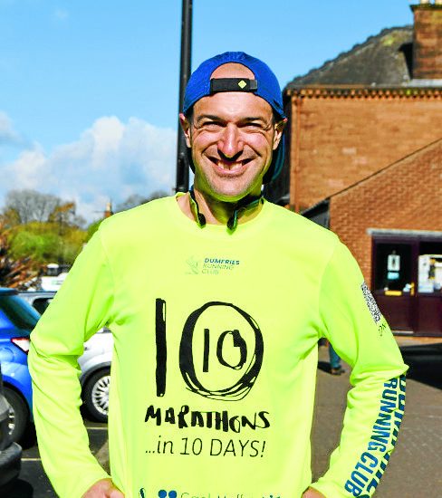 Ten in ten for runner Adam