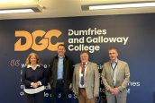 College welcomes party leader