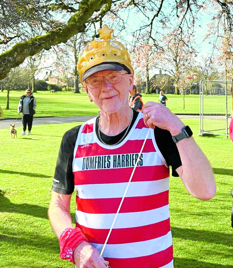 Gordon celebrates parkrun milestone