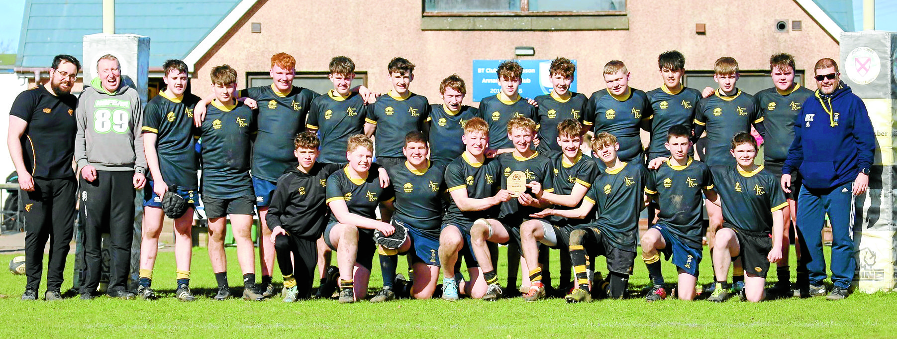 Cup success for Annan and Moffat U16s