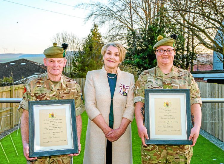 Awards ceremony honours cadet volunteers
