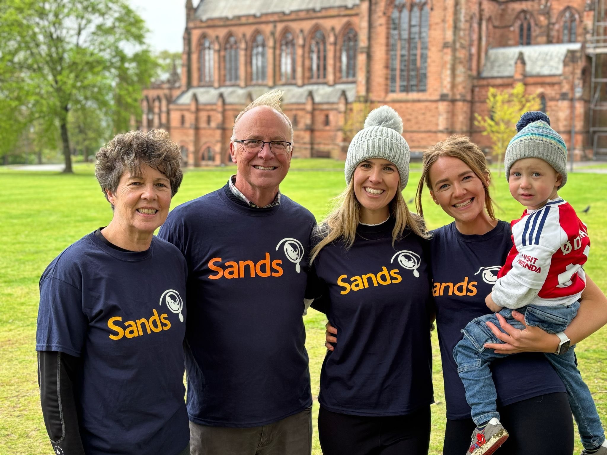 Group completes challenge in memory of little Sophie
