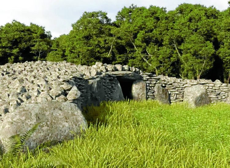 Historic cairn brought back to life