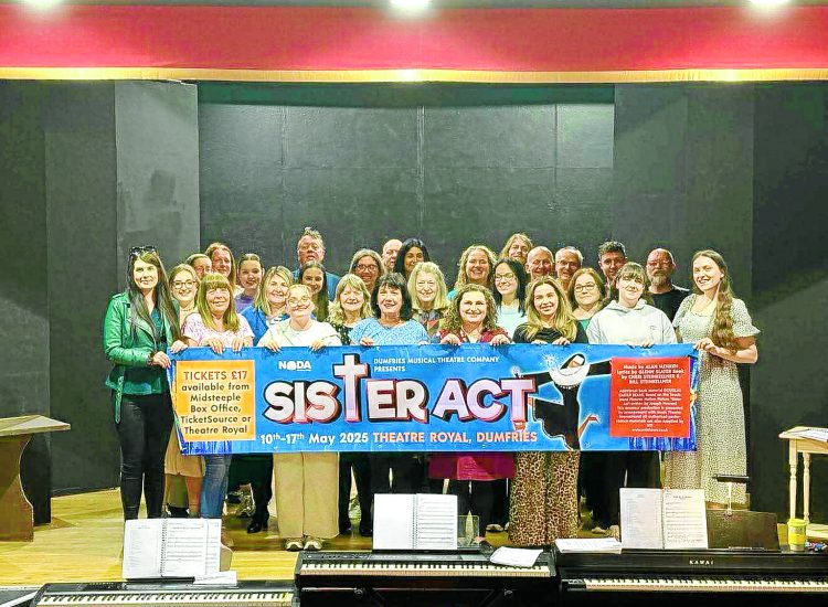 Sisters set to hit the stage