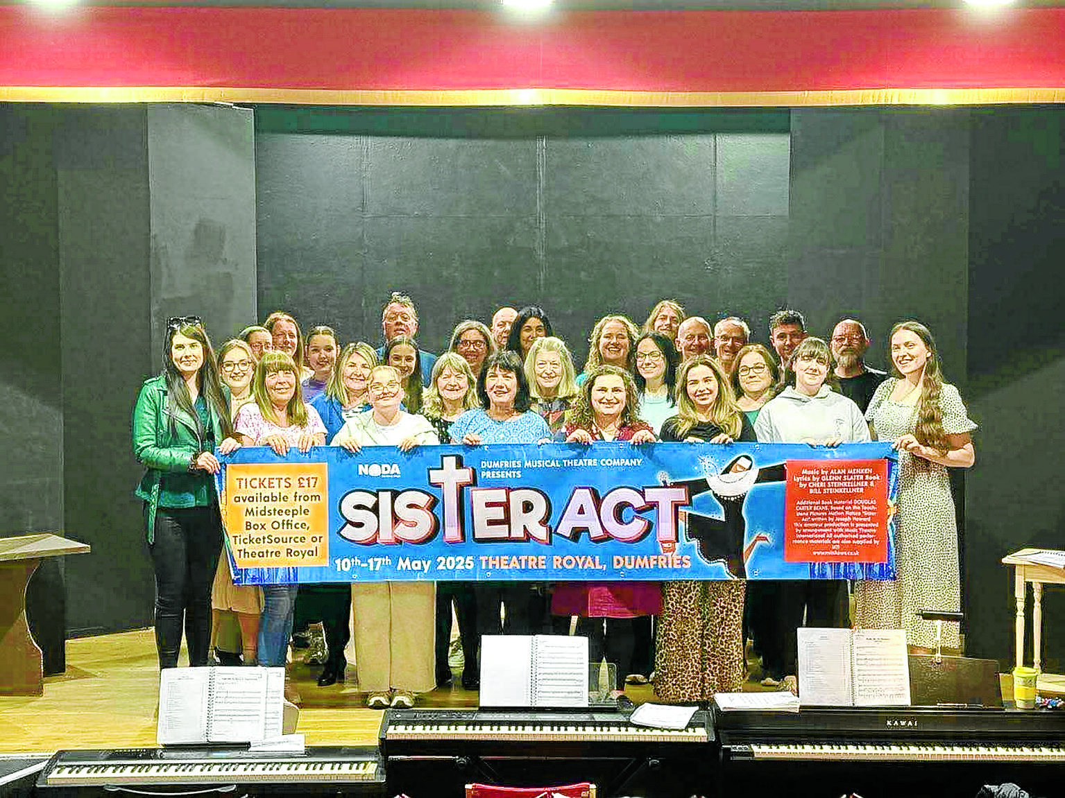 Sisters set to hit the stage
