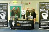 Site welcomes charity visit