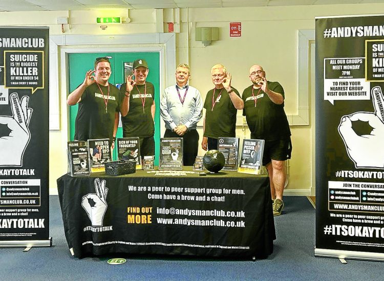 Site welcomes charity visit